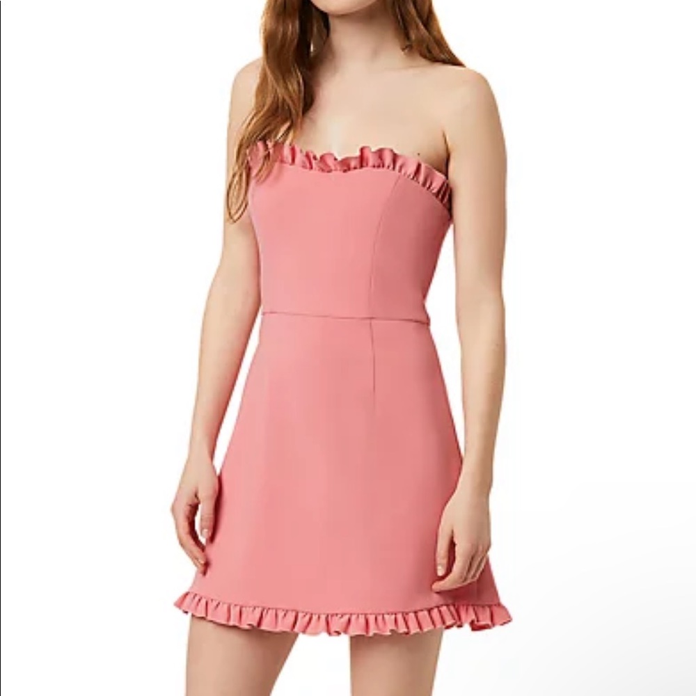 French Connection Pink Whisper Dress Size 4